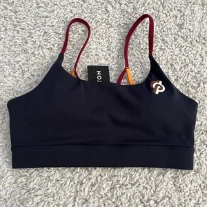 Peloton Sports Bra Size M Black Cadence Peak Strap Speed Up